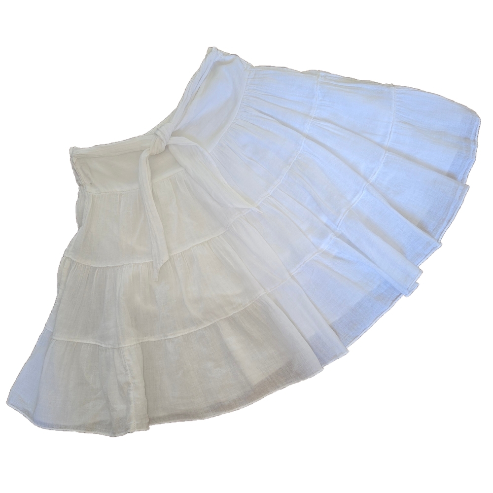 Source Unknown White Mini Skirt - image 1